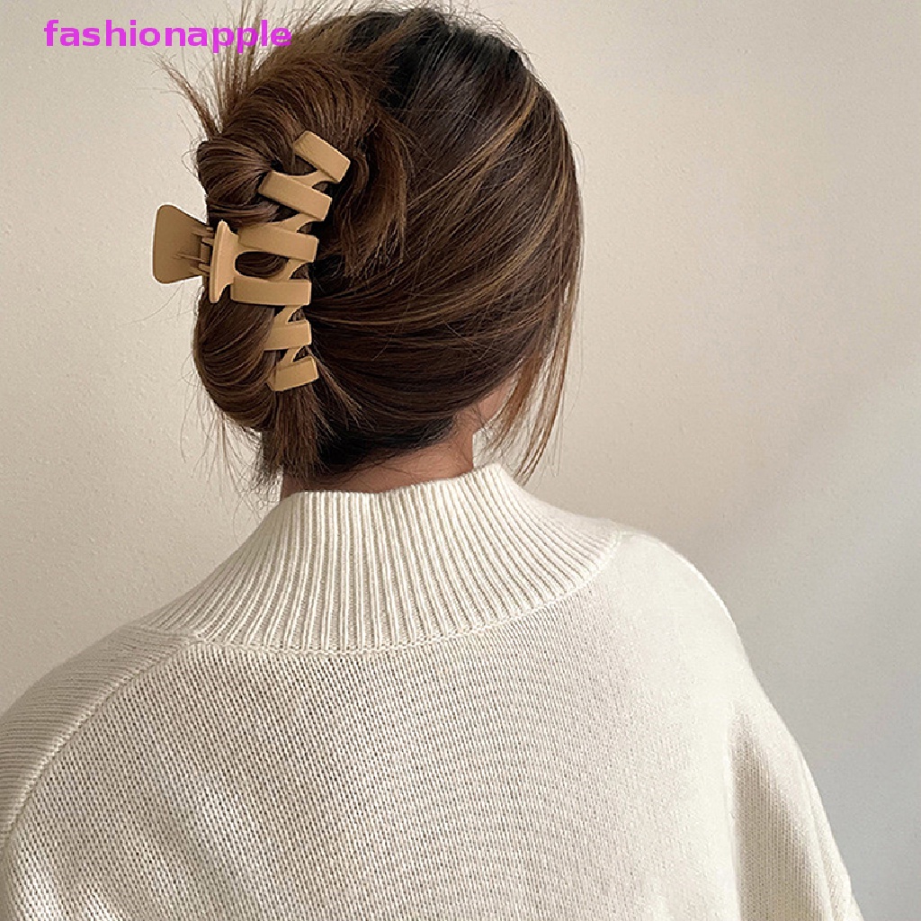 1 Kẹp Tóc Càng Cua Cỡ Lớn Phong Cách Hàn Quốc