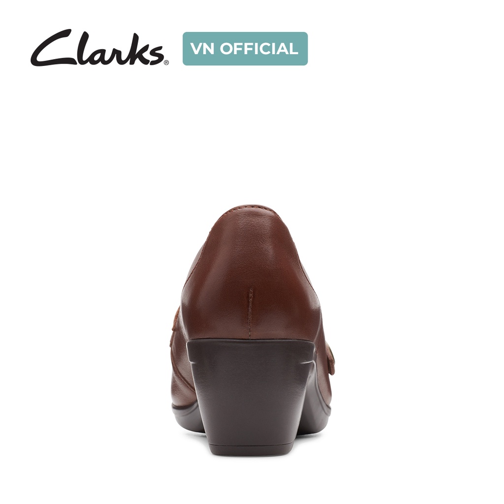 Giày cao gót nữ CLARKS Emily Andria màu nâu