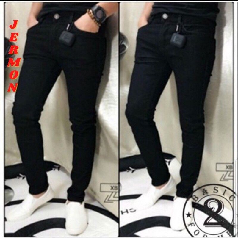CÓ ĐỦ SIZE 28-36 QUẦN JEAN NAM TRẮNG VÀ ĐEN 2 MÀU CƠ BẢN ỐNG CÔN DÁNG BODY VẢI CO GIÃN CÓ SIZE ĐẠI BIG SIZE