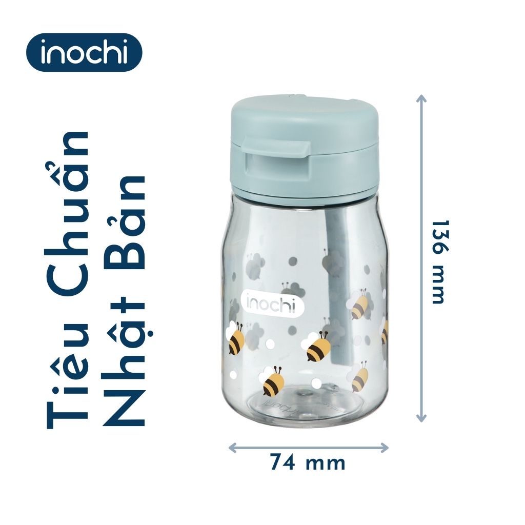 Bình Đựng Nước Kita INOCHI Kiểu Dáng Tinh Tế, Chất Liệu Nhựa Cao Cấp, An Toàn Với Đủ Dung Tích (350ml - 500m