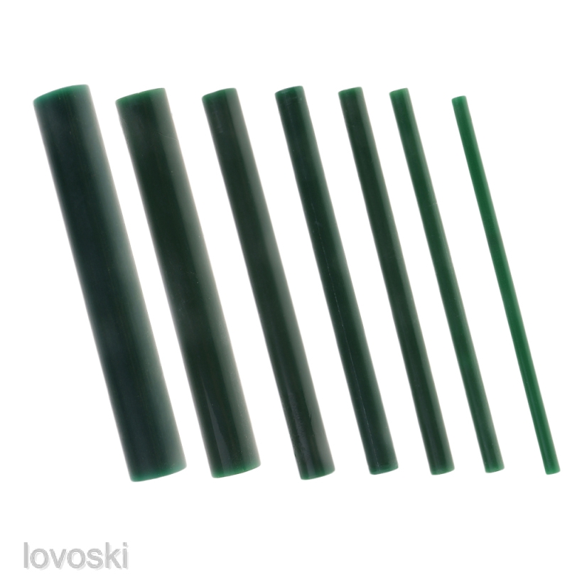 Gậy Sáp Xanh Lá 6-22mm Chạm Khắc Làm Trang Sức
