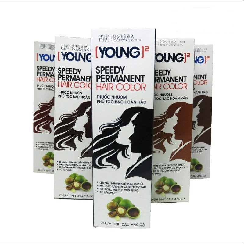 Thuốc nhuộm tóc phủ bạc YOUNG