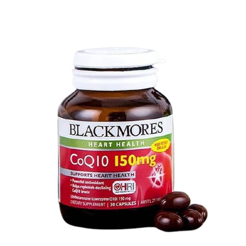 Blackmores Viên Uống Bổ Sung CoQ10 150mg Hỗ Trợ Tim Mạch 30 Viên