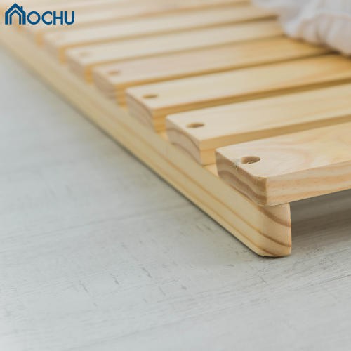 Giường ngủ Pallet gỗ thông OCHU lắp ráp gấp xếp gọn NANCY BED - NATURAL Nội thất thông minh phong cách Hàn Quốc