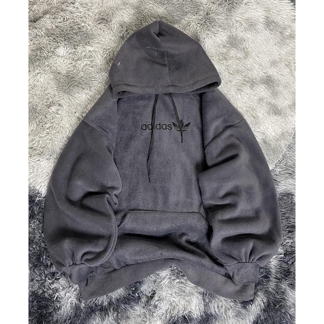 Áo hoodie mũ ABC cúc bấm siêu hot nỉ ngoại lót bông ấm (annstore_ảnh thật)