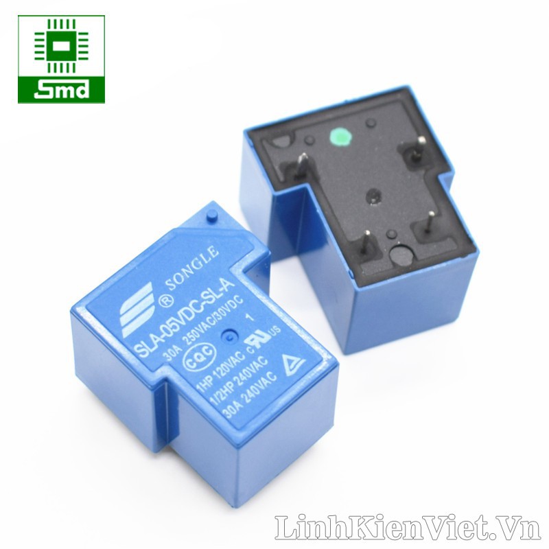 Relay SLA-05VDC-SL-A 5V 30A (4 chân)