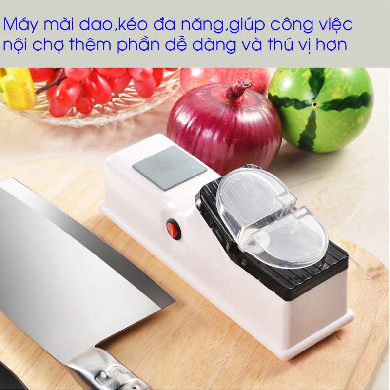 Máy Mài Dao Điện Tự Động Mẫu Mới Nhất 2022, Máy Mài Kéo Đa Năng