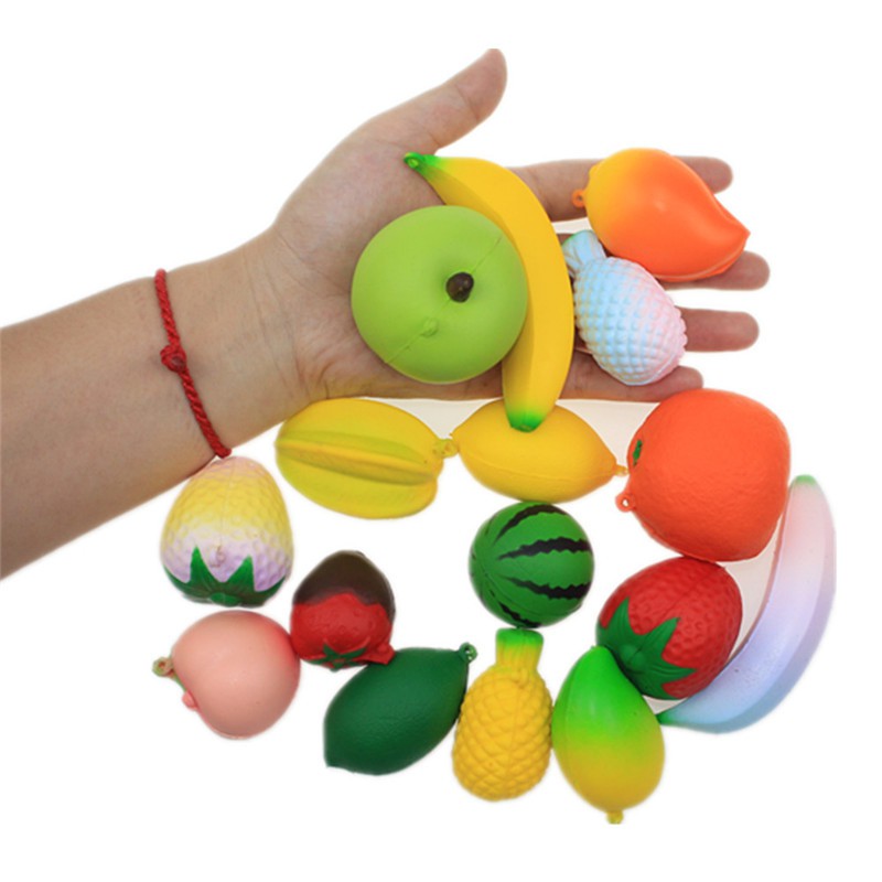 Random Squishies Cream Scented Slow Rising Kawaii Simulation Lovely Toy Medium Mini Soft Food squishies, Phone Straps