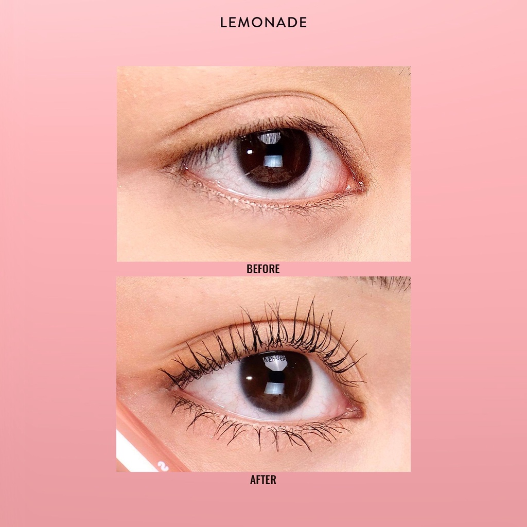 Combo Lemonade Bảng phấn mắt Aesthetic Eyeshadow Palette 20.8g và Chuốt mi SuperNatural Mascara 7.5g