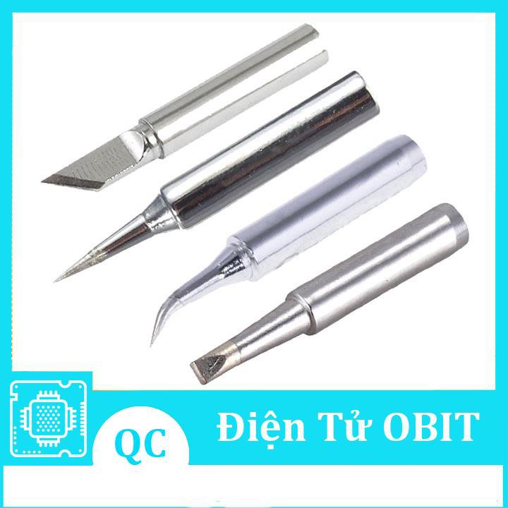 Combo Bộ Mũi Hàn Cho Máy Hàn Hakko 936 Dao-Tù-Nhọn-Cong | BigBuy360 - bigbuy360.vn