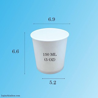 50 ly giấy 150 ml (5 OZ)