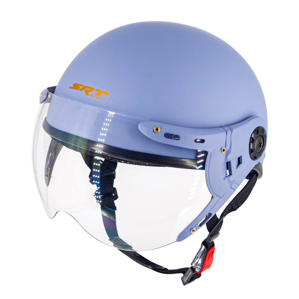 [Mã BMBAU50 giảm 7% đơn 99K] Mũ bảo hiểm có kính SRT A33K màu Xám lồng ép nhiệt