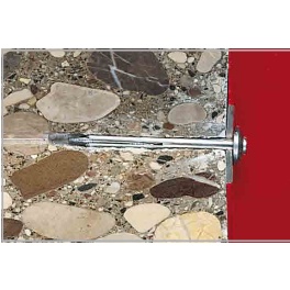 Nở thép Tắc Kê Friulsider 6x30mm dạng đóng búa dễ thi công TPZ