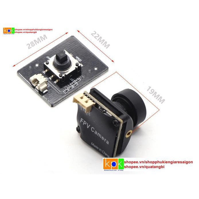 camera ghi hình fpv Turbo micro F1 giành cho máy bay điều khiển từ xa