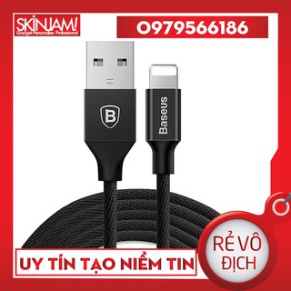 Cáp sạc Baseus Cafule cho iP/IP( 2.4A,Sạc nhanh,Siêu bền)