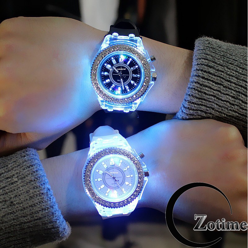 Đồng hồ nam nữ led thời trang phát sáng cực đẹp ZO44