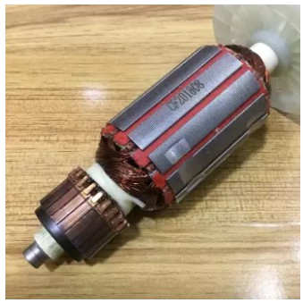 Rotor khoan Sencan 2344, Crown 10065 CT10065 4 RĂNG Thân 35mm Dài 150mm 220V - Tặng chổi than