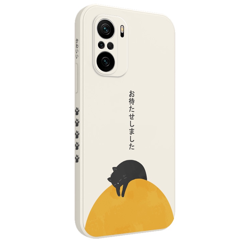 Ốp Điện Thoại Silicon Dẻo Họa Tiết Chú Mèo Dễ Thương Cho Xiaomi Poco F3 F2 X3 M3 Pro 5G GT NFC