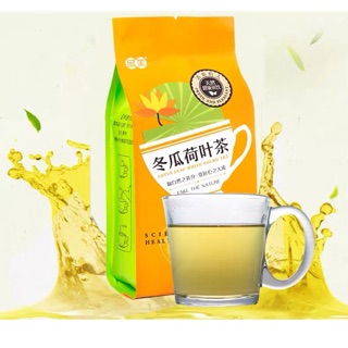 Trà giảm cân bí đao lá sen