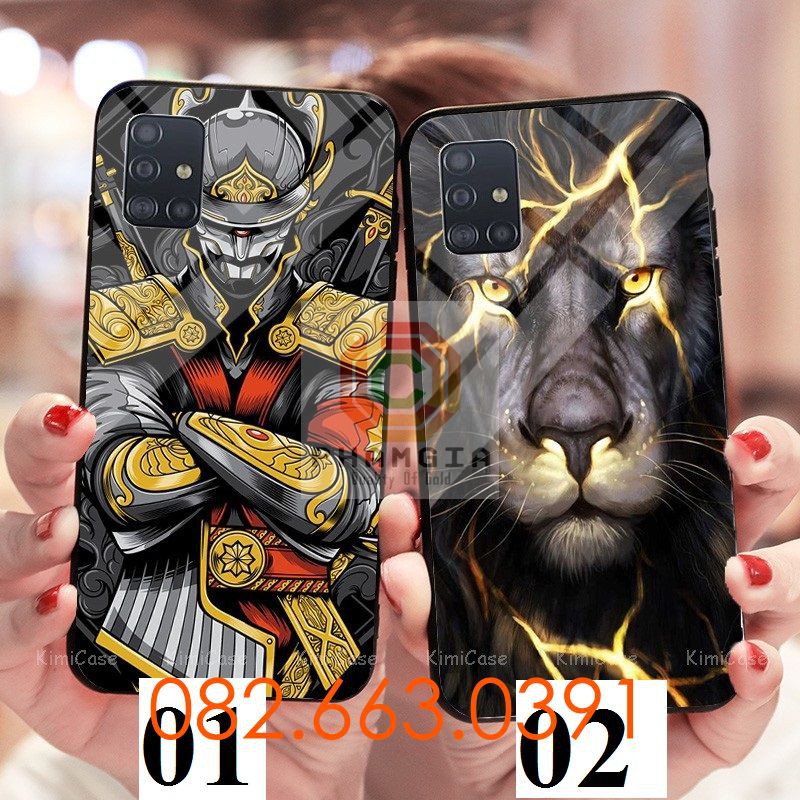 Ốp lưng ép kính Samsung M51 in hình sang trọng