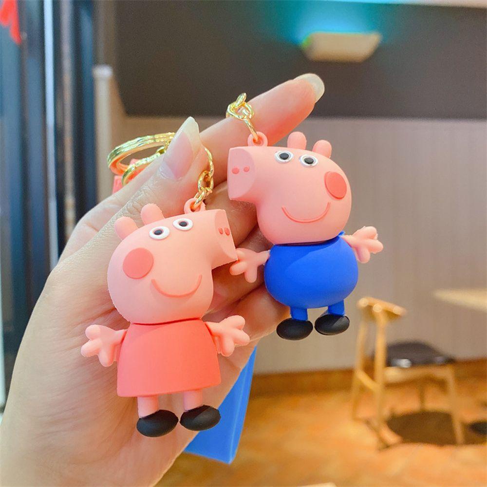 Móc Khóa Hình Heo Pe-ppa Đáng Yêu