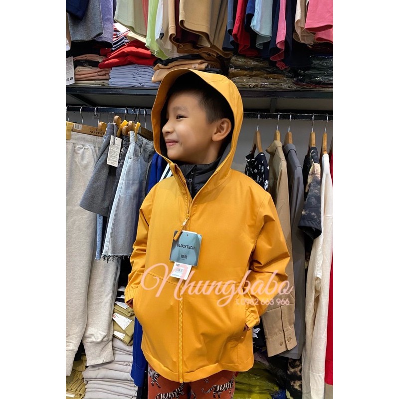 Áo blocktech kid Uniqlo