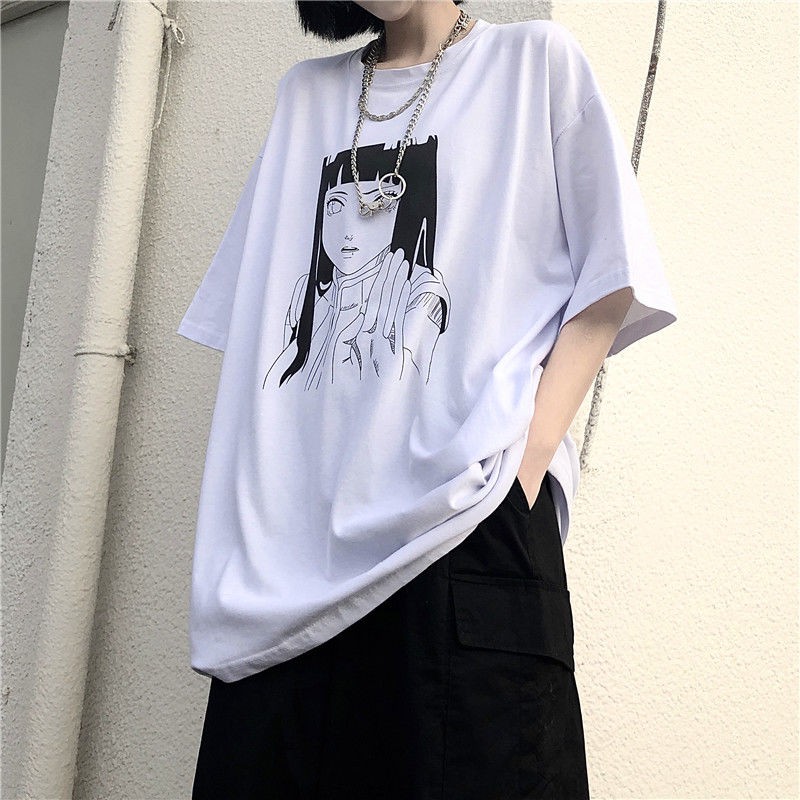 [Mã FAMARAL1 giảm 10K đơn 50K] Áo thun tay lỡ form rộng unisex Hinata, Áo phông Tiger.86 AFR244