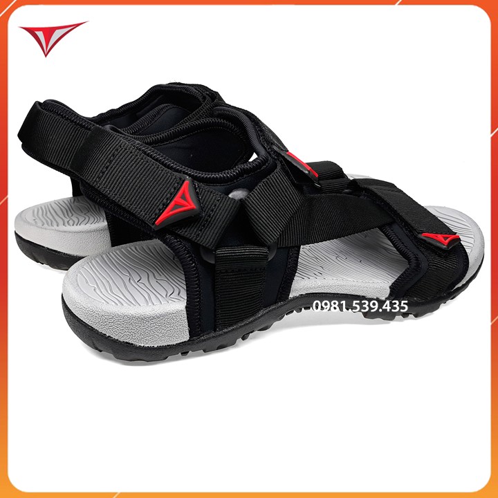 Giày sandal nam nữ quai chéo xuất khẩu , thời trang trẻ em và người lớn vt02 đen