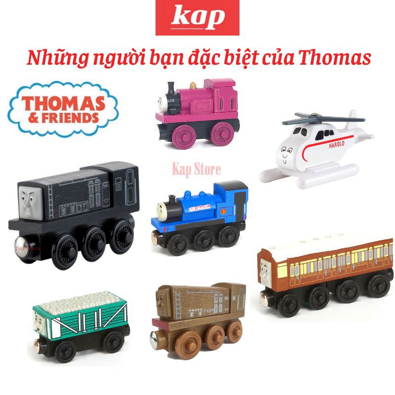 [Freeship] Bộ sưu tập Xe lửa Thomas 3, các đầu máy và những người bạn đặc biệt