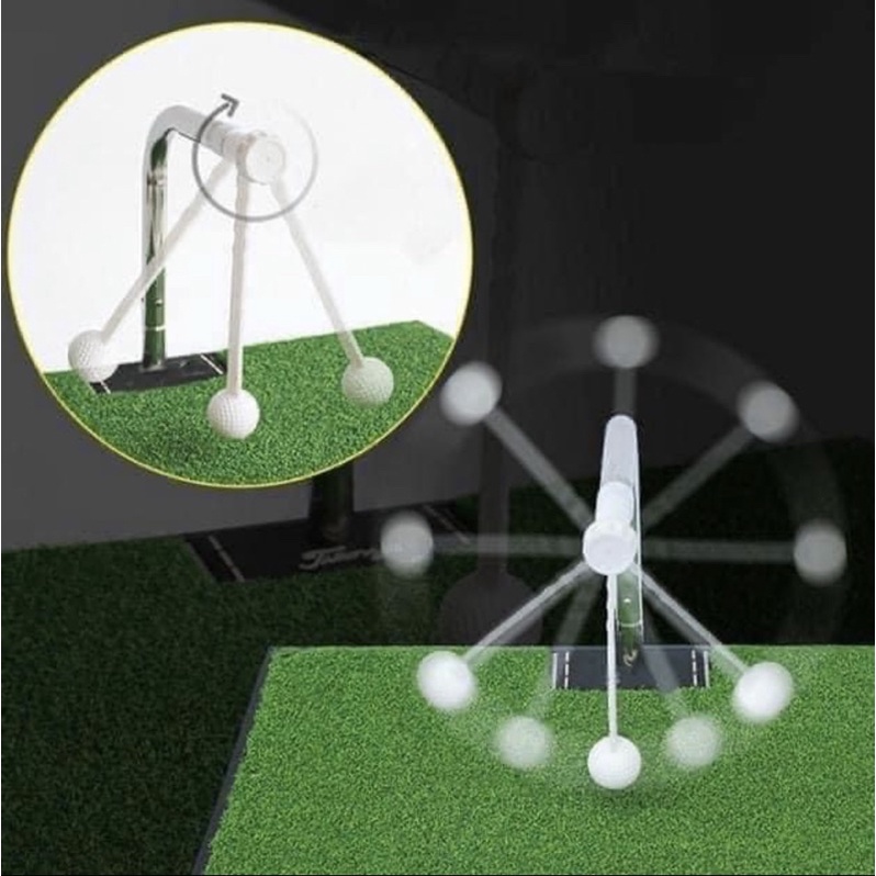 Thảm tập swing golf 360 độ, thảm tập golf tại nhà ,chính hãng PGM