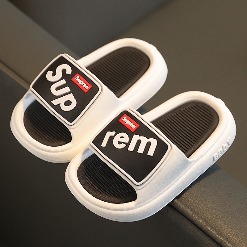 Dép Quai Ngang Đế Dày Thoáng Khí Thời Trang Cho Bé Trai Gái