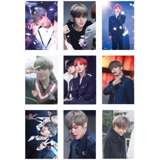 Lomo card 54 ảnh thành viên WANNA ONE - JIHOON Twitter 2