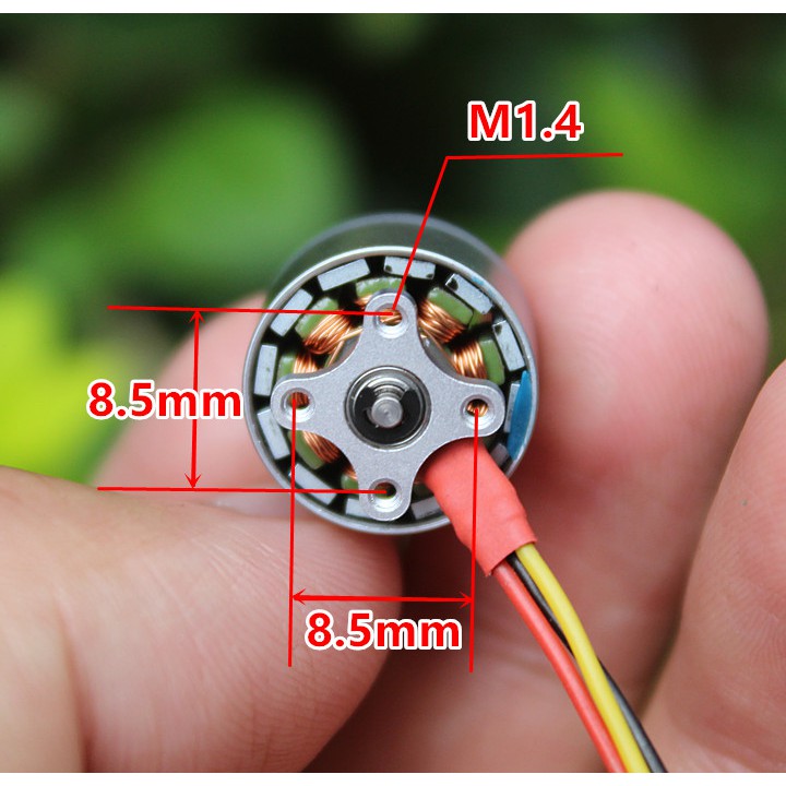 Động cơ motor không chổi than 1104 / 1106 - 4300kv cho mô hình máy bay.