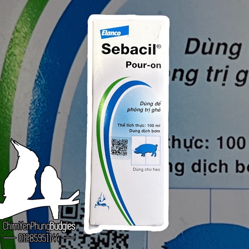 - Dùng Để Bôi Sống Lưng Phòng Tri Ve Ghẻ Nặng Heo & Chó - sản xuất: Đức 🇩🇪.