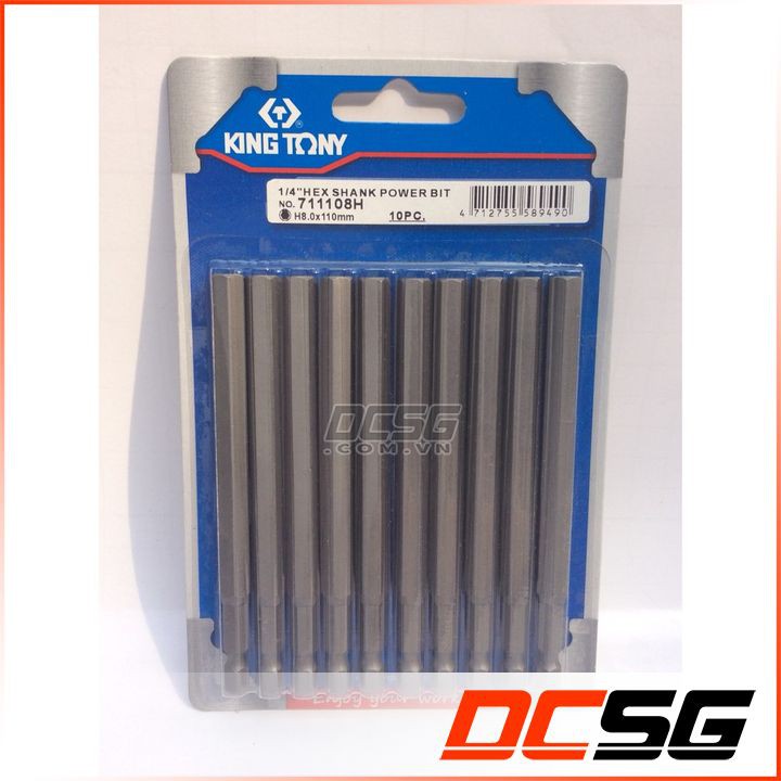 Mũi lục giác 2.0x110mm Kingtony 711102H (1 mũi)