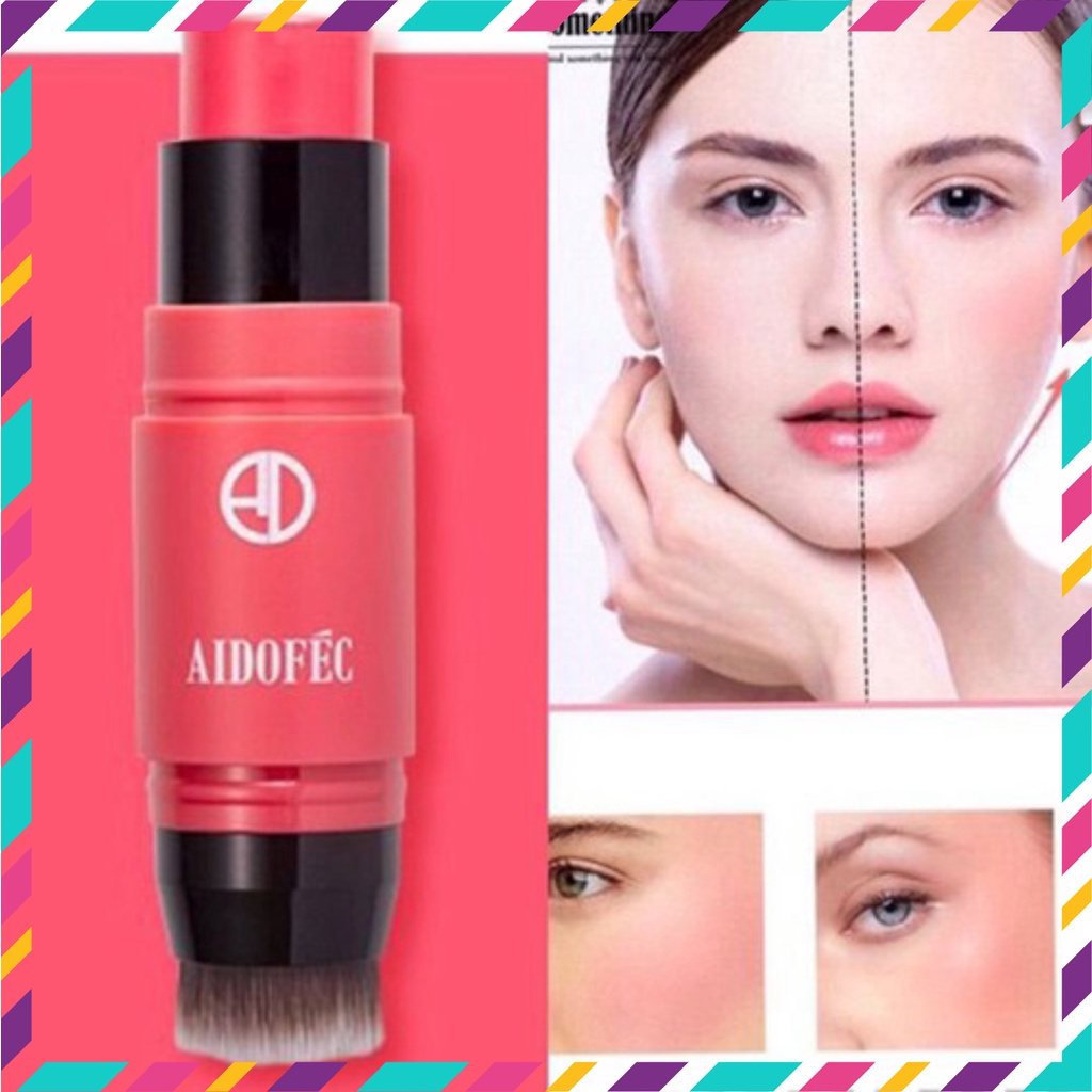 Má hồng dạng thỏi 2 đầu
