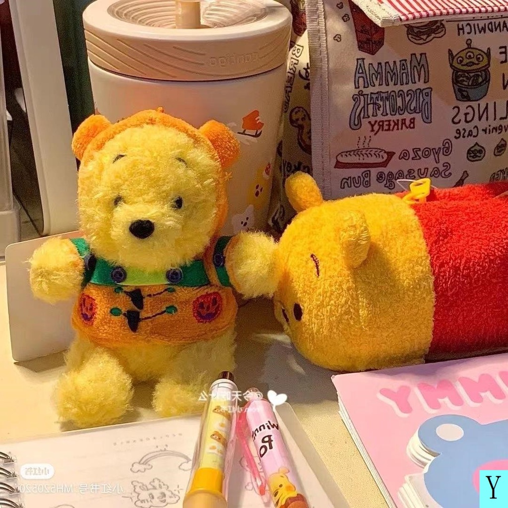 Túi Đựng Bút Cỡ Lớn Hình Gấu Pooh Dễ Thương Cho Nữ