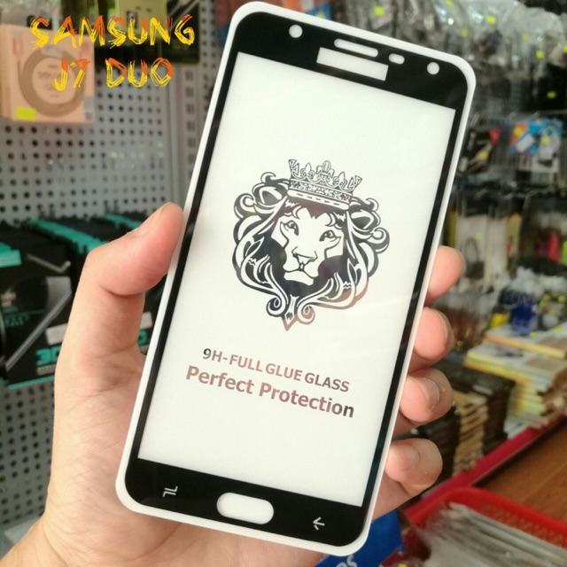 Kính cường lực sam sung J7 Plus, j7 Duo,J7plus Loại Xịn Bóng