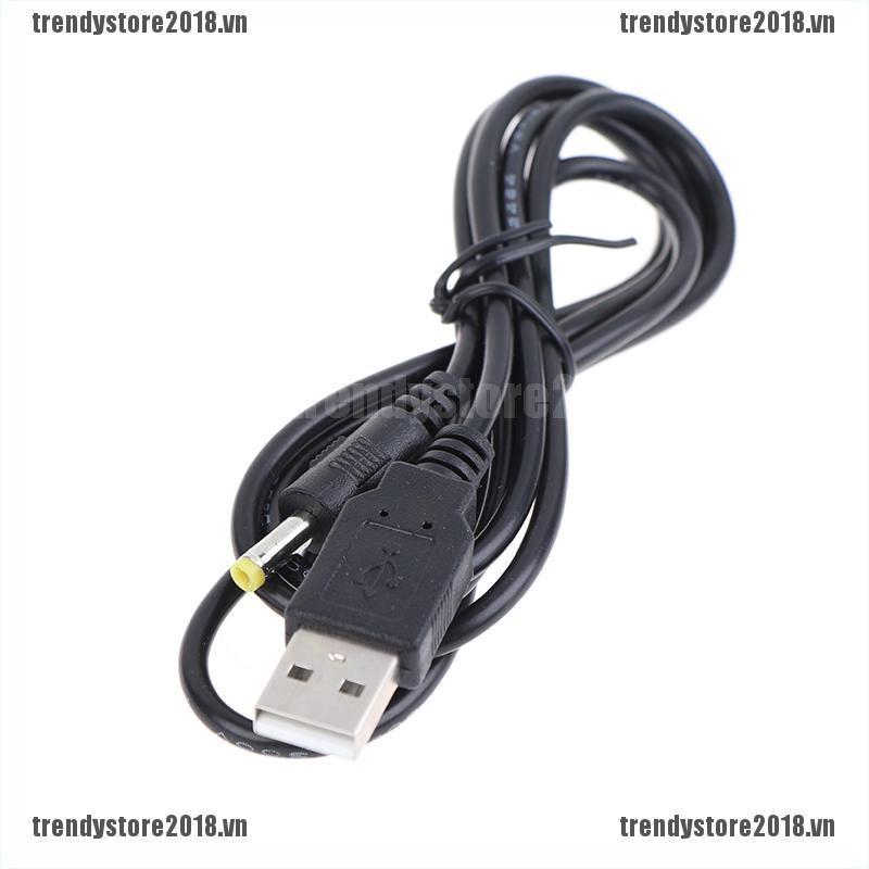 Dây Cáp Sạc Chuyển Đổi 1.2m 5v Usb A Sang Dc Cho Psp 1000 / 2000 / 3000