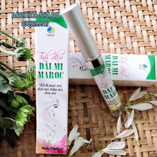 Tinh Dầu Dưỡng Dài mi Maroc, Kích thích mọc lông mi, rậm lông mày [Chuẩn Tem chính hãng]