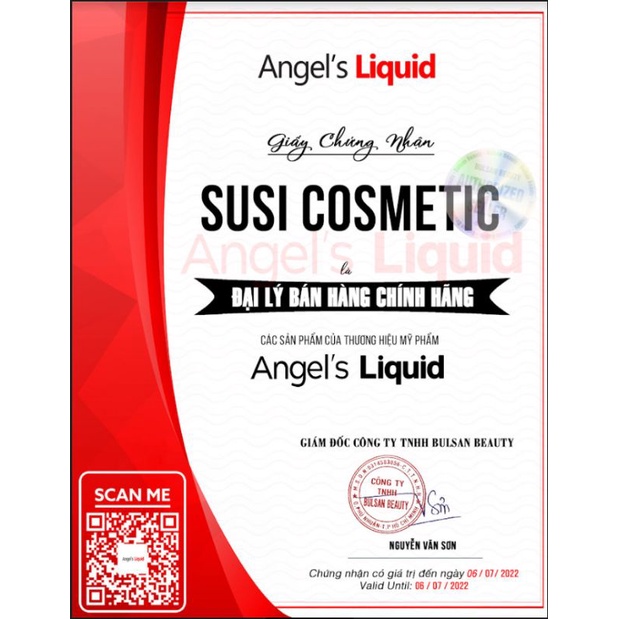 (KÈM QUÀ) Xịt Giảm Mụn Lưng Giảm Thâm Sau Mụn Angel's Liquid Glutathione+ Centella Calming Body Mist 150ml