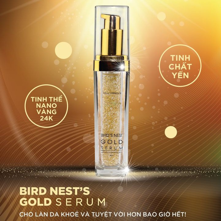 [CHÍNH HÃNG] Serum dưỡng da tinh chất vàng GOLD BIRD'S NEST SERUM - Serum vàng tinh chất/Serum dưỡng da