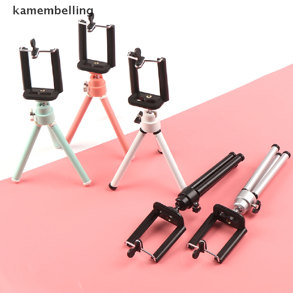 Giá Đỡ Điện Thoại Ba Chân Dạng Kẹp Thu Gọn Để Bàn