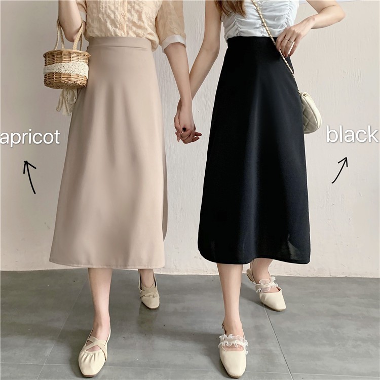 Chân Váy Chữ A Lưng Cao Thời Trang Nữ Tính