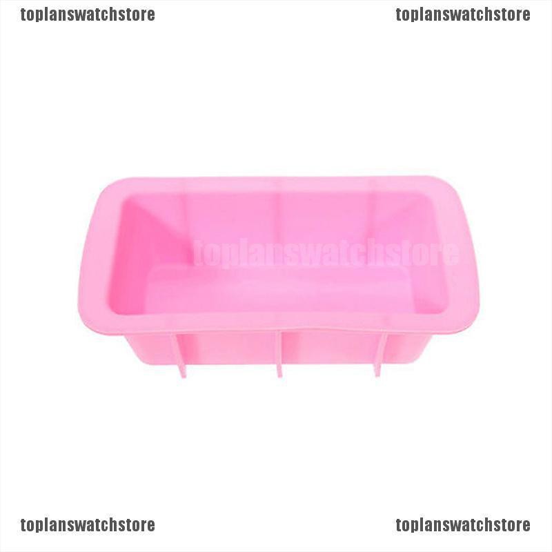 Khuôn Silicone Làm Bánh Mì Chống Dính Hình Chữ Nhật Tiện Dụng