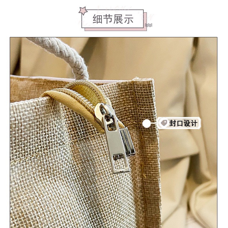 Túi Cói GRAFFITI Đi Biển Phong Cách Hàn Quốc Hoạ Tiết Hoạt Hình Siêu Đáng Yêu MẪU MỚI SIÊU ĐẸP | BigBuy360 - bigbuy360.vn