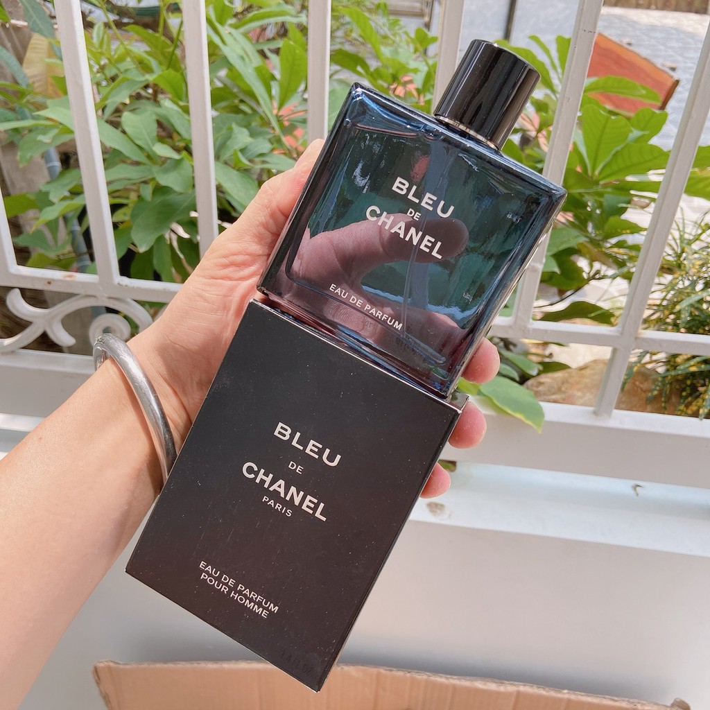 [nắp nam châm] Nước hoa nam chanel de bleu dung tích 100ml hương thơm nam tính mạnh me