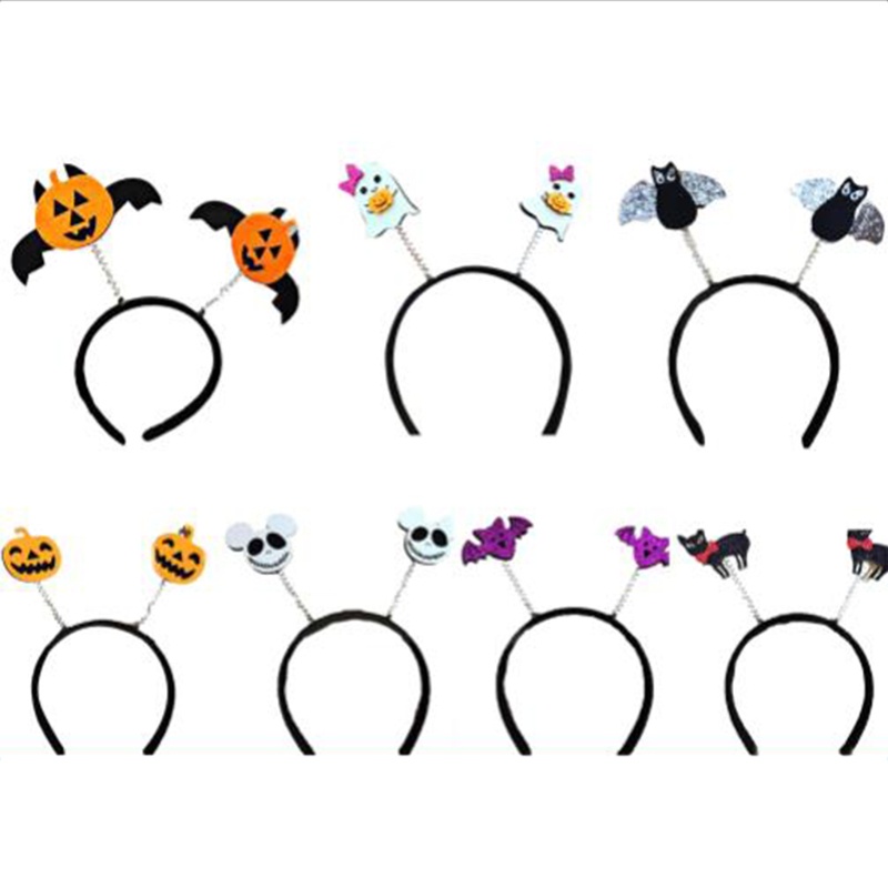 Băng Đô Hóa Trang Halloween Hình Nhện / Dơi Độc Đáo