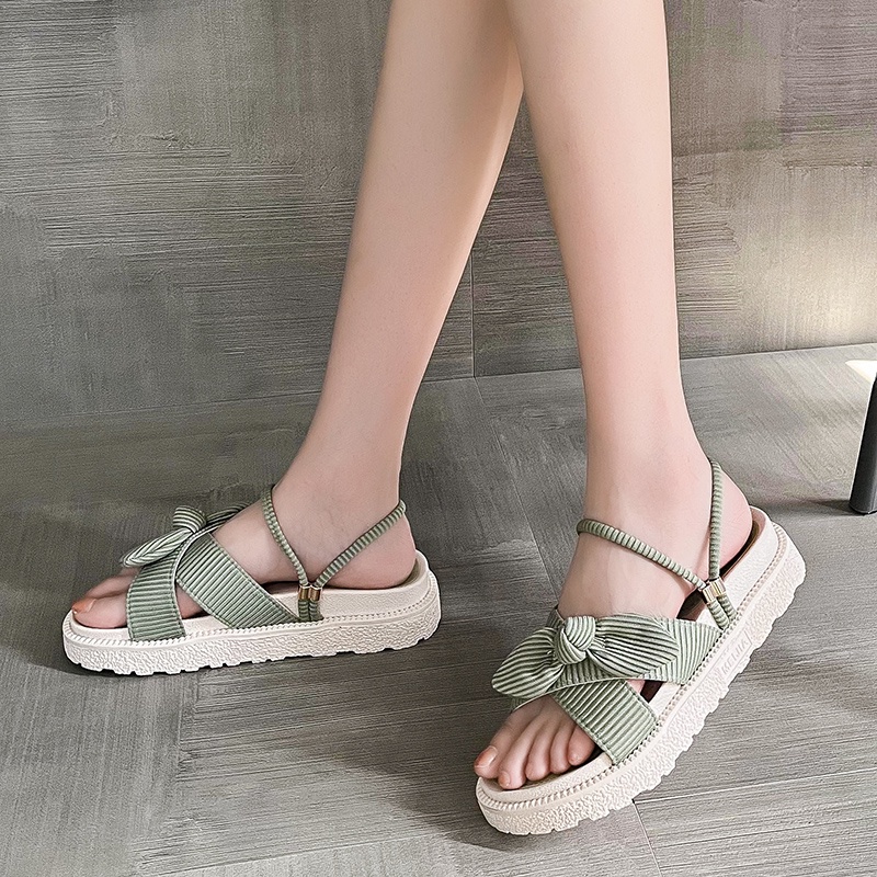 💗 Dép Nữ Đế Dày Dép Lê💗dép đế cao Quai Ngang Thời Trang Mới Cho Nữ