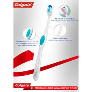 BÀN CHẢI - COLGATE 360 CHarcoalspral